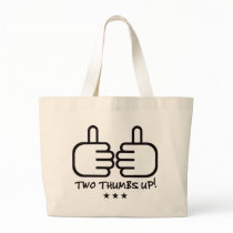 Two Thumbs Up - Black bags
