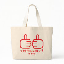 Two Thumbs Up - Red bags