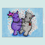 Two to Tango Hippos cards