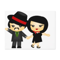 Two to Tango postcards by Nushka Two to Tango postcards