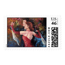 "Two To Tango" U. S. Postage Stamps by dgpaulart "Two To Tango" U. S. Postage Stamps