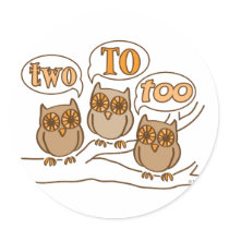 Two To Too stickers