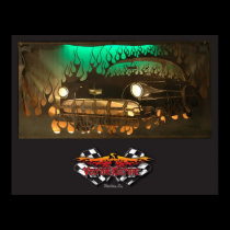 "Two Tone" 54 Chevy Metal Poster posters