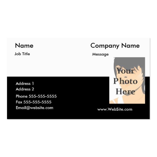 Two-Tone Business Card