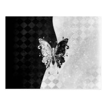 Two Tone Butterfly Postcard