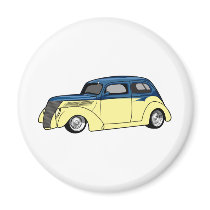 Two Tone Hot Rod magnets