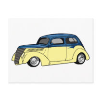 Two Tone Hot Rod postcards