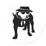 Two Tone Ska Dog stickers