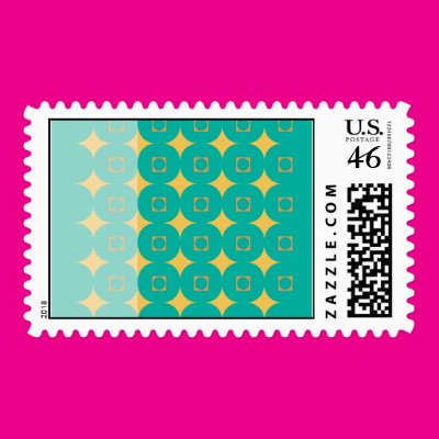 Two Toned Green with Gold Stars Postage Stamps Zazzle_stamp Two Toned Green with Gold Stars Postage Stamps Zazzle_stamp