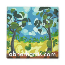 Two Tree magnet by abnerharris Two Tree magnet