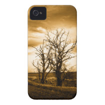 Two Trees Sepia Fields iPhone 4 4S case casemate cases