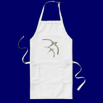 Two Tropic Birds Apron by Lotacats Two Tropic Birds Apron