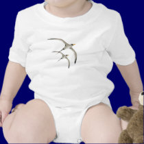 Two Tropic Birds Shirt by Lotacats Two Tropic Birds Shirt