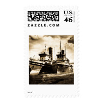 Two Tugs Postage Stamps