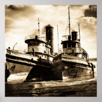 Two Tugs Posters