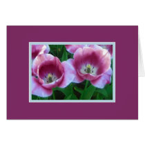 Two tulips - Card by cycreation Two tulips - Card