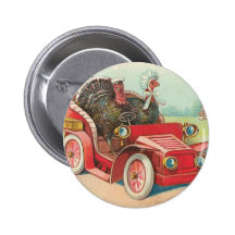 Two Turkey's Take a Drive Button