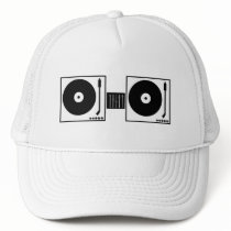 Two turntables but no microphone hats by Tshirtoutlet_com Two turntables but no microphone hats