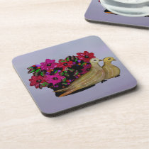 Two Turtle Doves Coaster Set