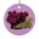 Two Turtle Doves Ornaments ornament