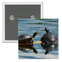 Two Turtles at the Turtle Bar Pin