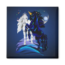Two Unicorn Stallions2_Magnets