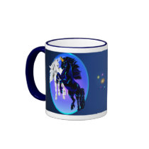 Two Unicorn Stallions_Mugs