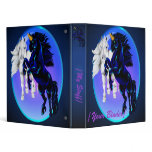Two Unicorn Stallions Oval binder_1_front.v4