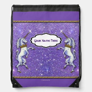 purple unicorn purse