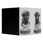 Two views of a bust of Livia binders