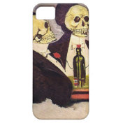 Two Vintage Skeletons iPhone 5 Covers