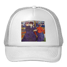 Two Waltzers by Toulouse-Lautrec Trucker Hat