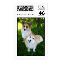 Two Welsh Corgis postage by pembrokewcorgi Two Welsh Corgis postage