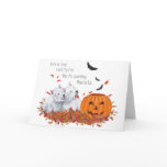 Two Westies at Halloween cards
