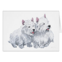 Two Westies Cards