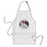 Two Westies in Wintertime aprons