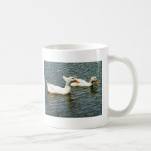 Two White Ducks Mugs