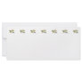 Two White Lilies and Buds Customized Rack Card