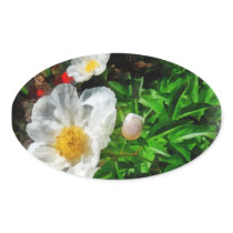Two White Poppies stickers