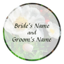 Two White Poppies stickers