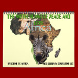two woman dancer, THE DANCE OF PEA... - Customized calendars