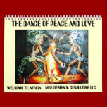 two woman dancer, THE DANCE OF PEACE AND LOVE, ... calendars