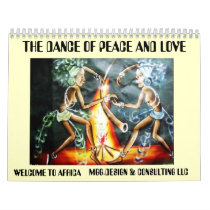 two woman dancer, THE DANCE OF PEACE AND LOVE, ... Calendars
