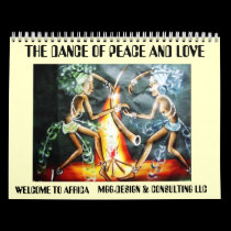 two woman dancer, THE DANCE OF PEACE AND LOVE, ... calendars
