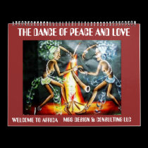 two woman dancer, THE DANCE OF PEACE AND LOVE, ... calendars