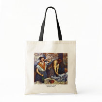 Two Women Ironing By Edgar Degas Canvas Bag