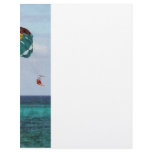 Two Women Parasailing in the Bahamas Custom Letterhead