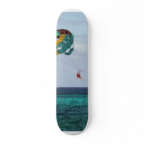 Two Women Parasailing in the Bahamas Skate Board Deck