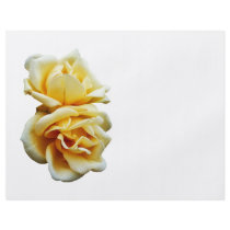 Two Yellow Roses Flyer Design