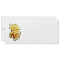 Two Yellow Roses Customized Rack Card